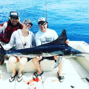 Marlin action in Nuevo Vallarta, Mexico